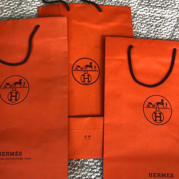 HERMES shopping bag bundle - Picture 2 of 2